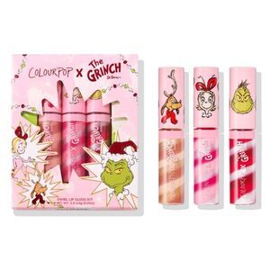 ColourPop x The Grinch Merry Grinchmas Swirl Lip Gloss Kit (3-Piece)